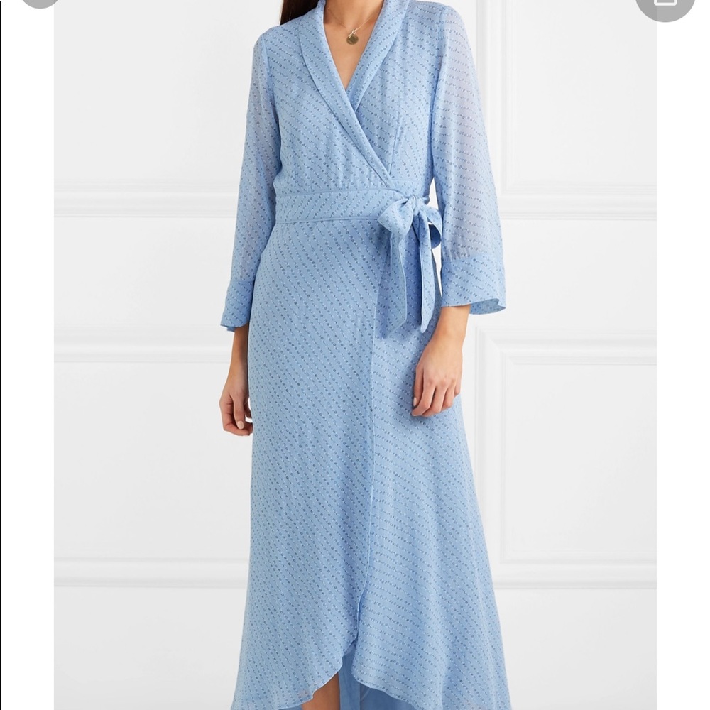 Ganni blue dress - never been worn, NWT